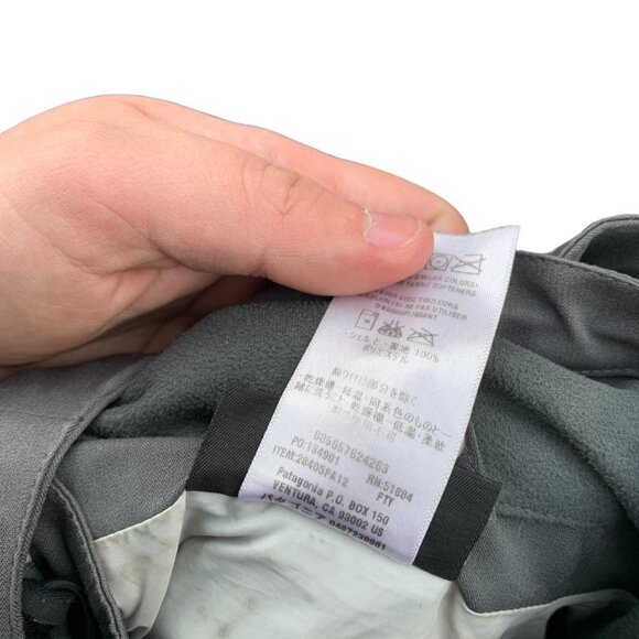 Rare 2012 Patagonia Tres Parka Smoulder Blue Medium - Picture 14 of 15